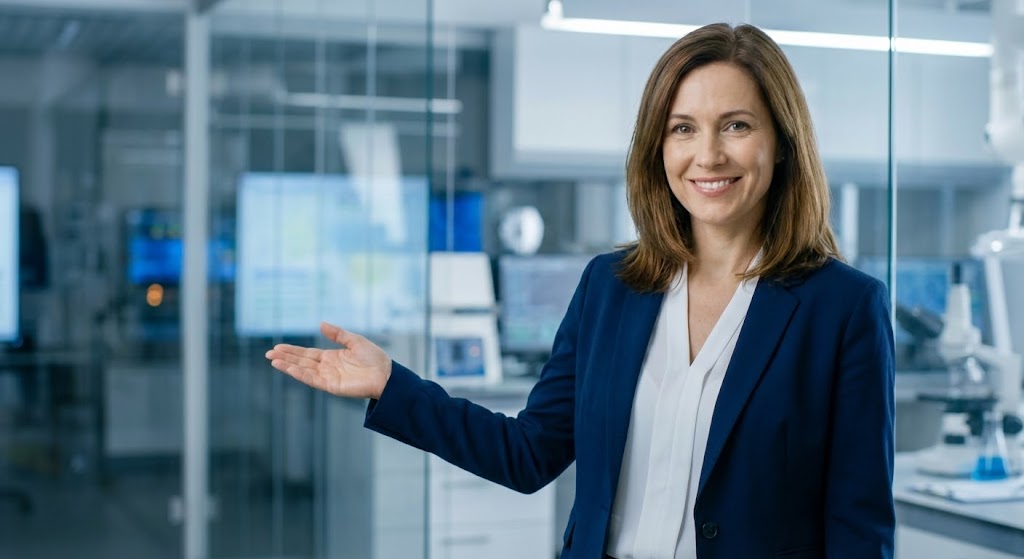 (Gen AI Character): Professional Guide Inviting Partnership