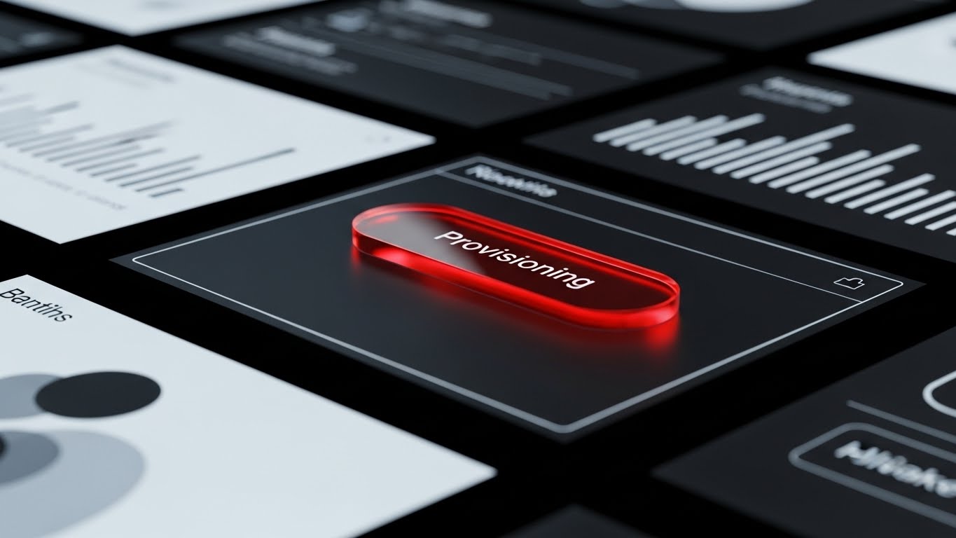 (Rapid UI Feature Montage): Instant Provisioning - Visualizing Operational Speed