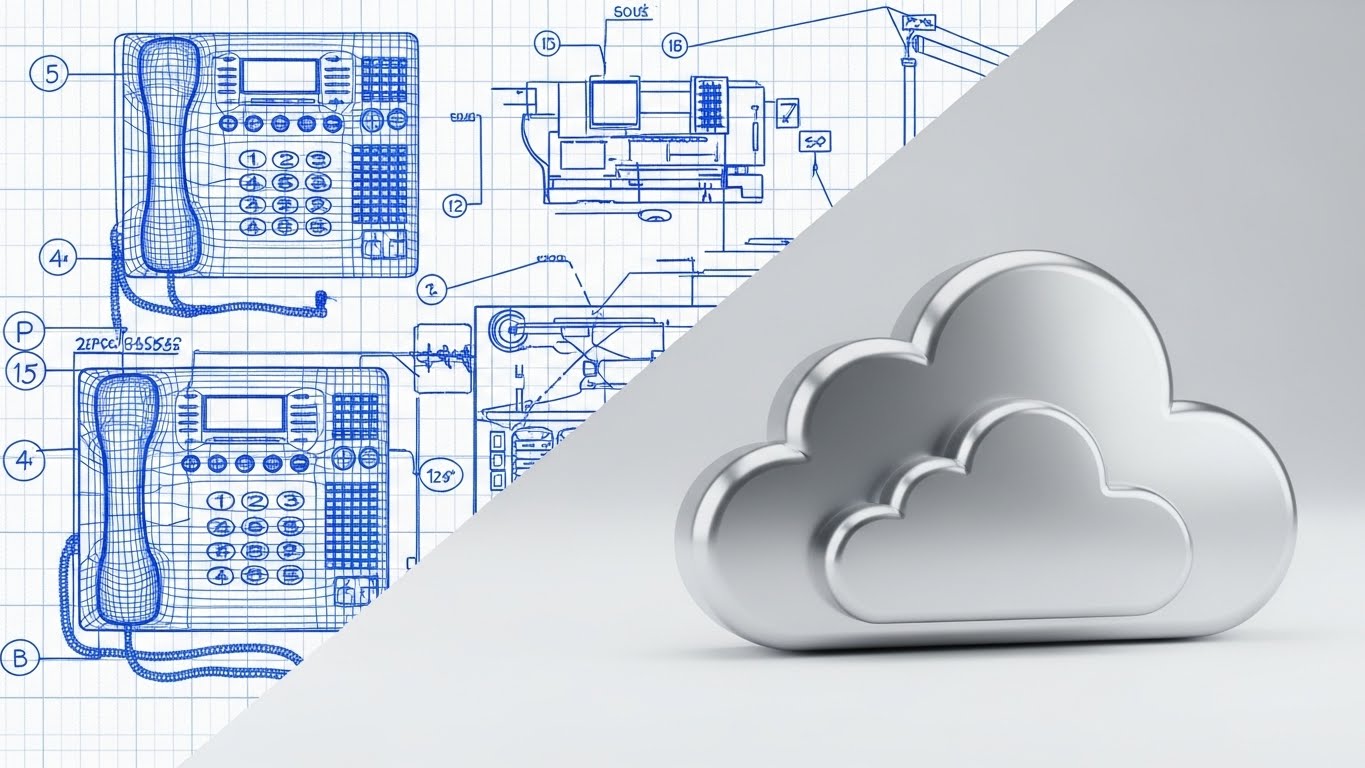 (Wireframe Transition): Blueprint Split Screen - Accelerating Cloud Migration