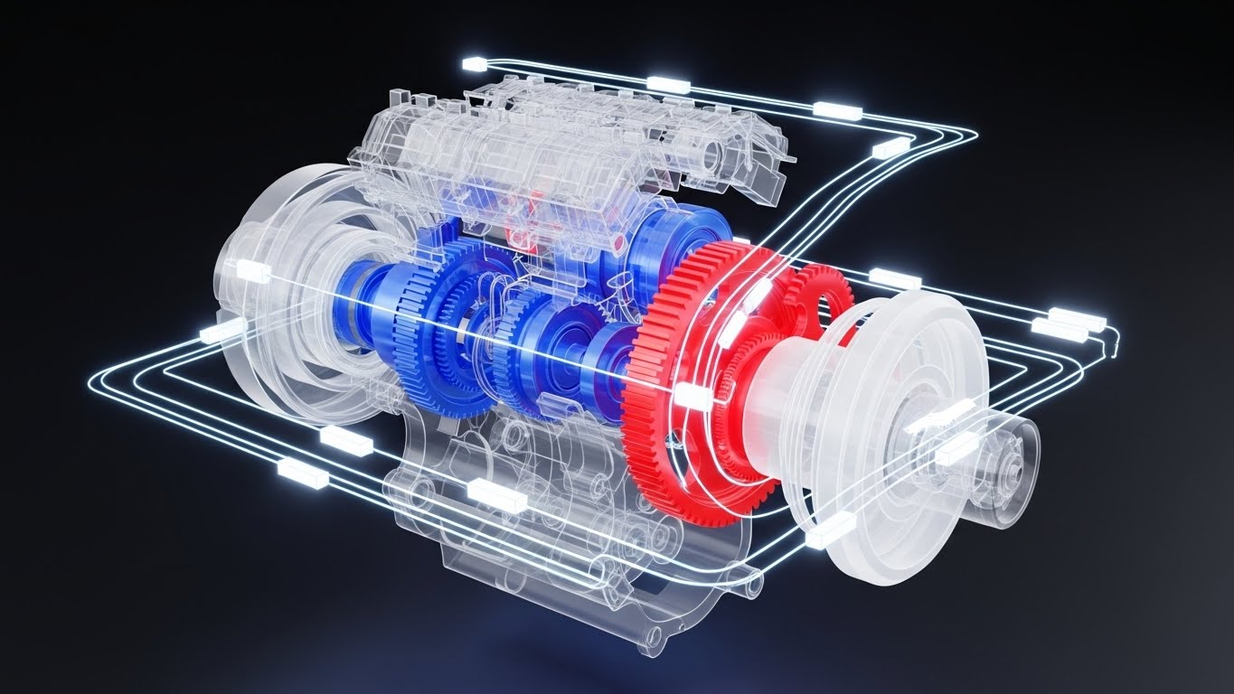 (3D X-Ray Visualization): The Attribution Engine + Transparent Algorithmic Logic