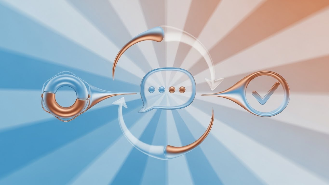 (Abstract 2D Motion Graphics): Resolution Loop + Frictionless Support