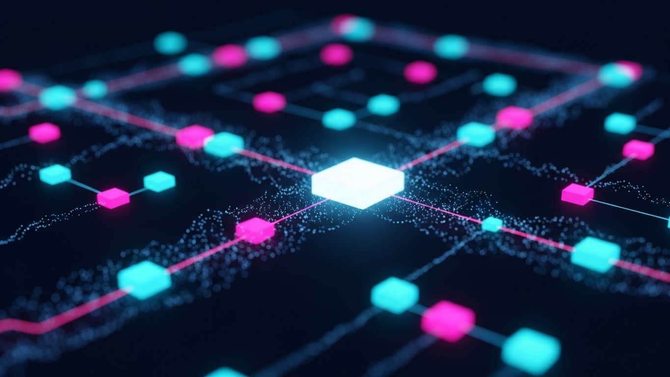 (Abstract 3D AI): Intelligent Web - The Brain Behind the Books