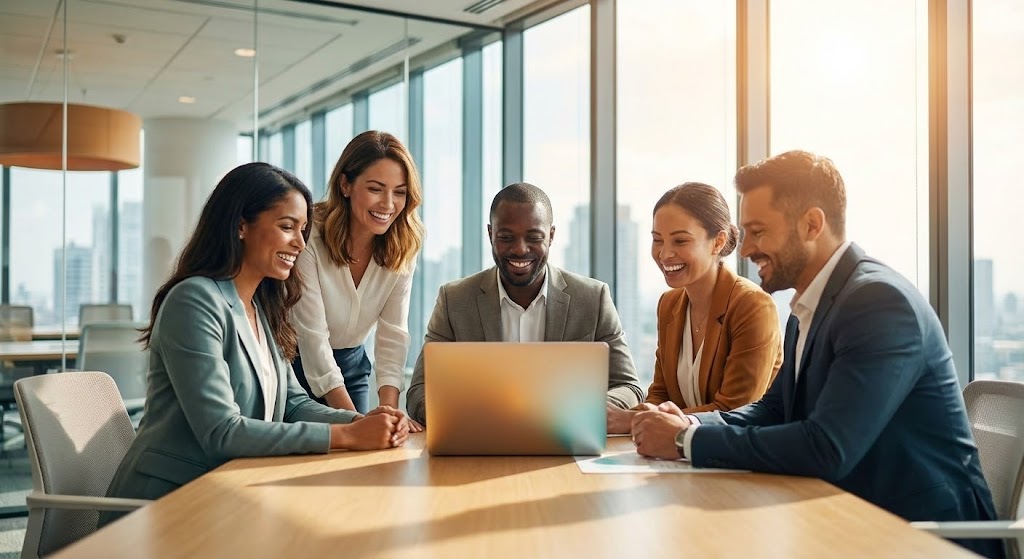 (Isometric 3D): Connected Ecosystem - Invisible Workflow