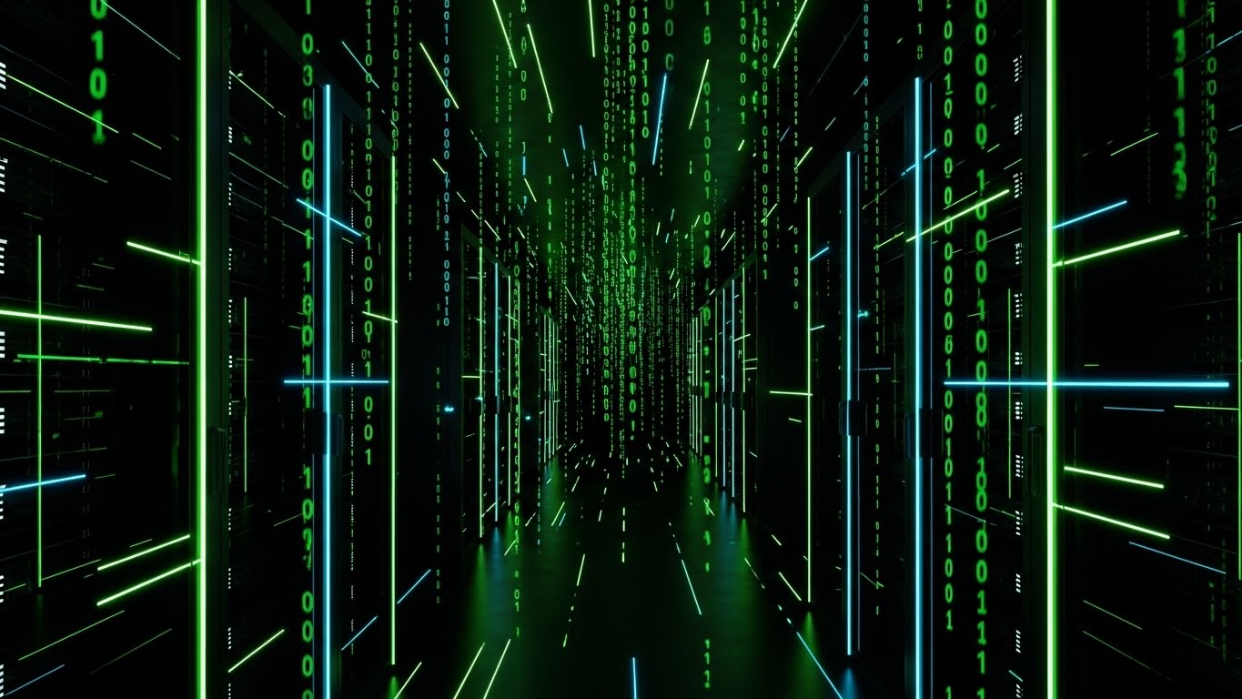 (Futuristic Neon): The Architecture of Data Purity