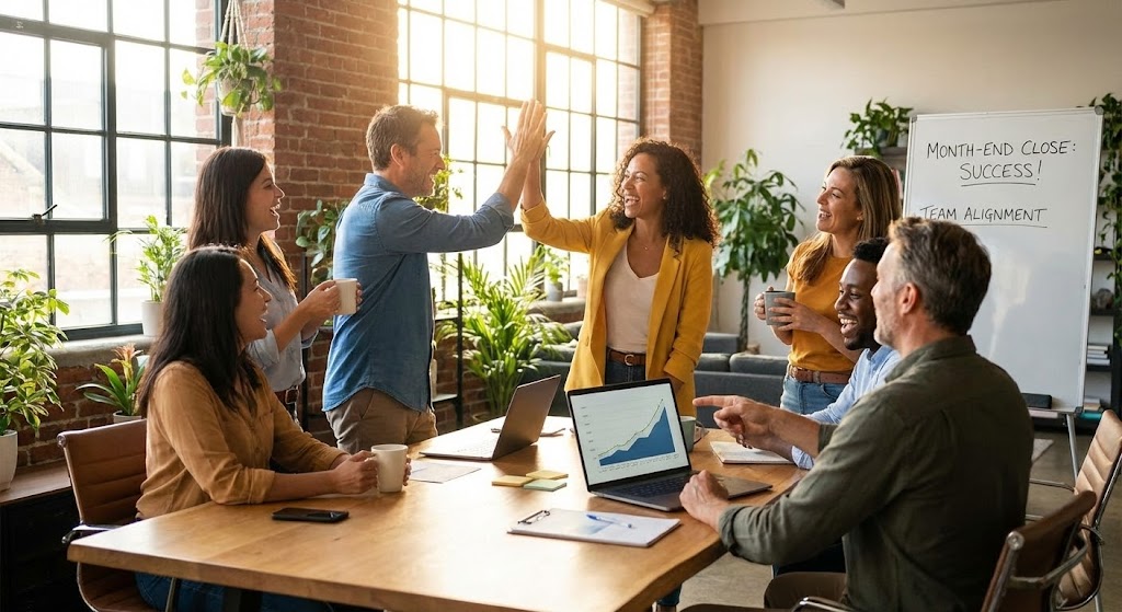 (Team Success): Celebrating the Month-End Close