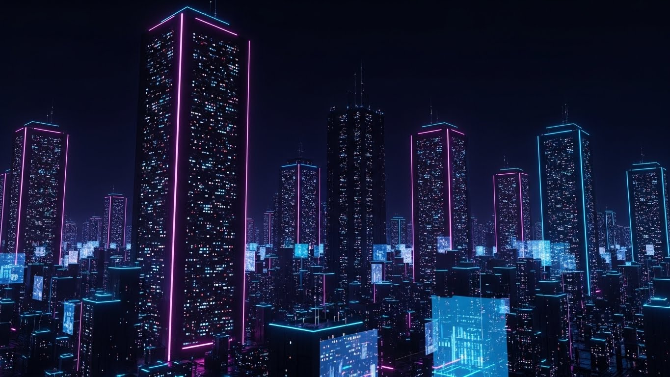 (Futuristic Neon/Dark Mode): The Ecosystem – Scaling the Infrastructure