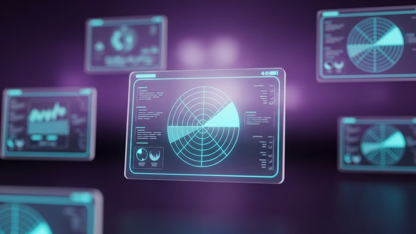 (3D Parallax UI Presentation): Depth of Insight – Proactive Intelligence