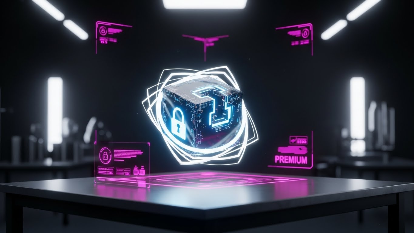 (Holographic UI over 3D Render): The Premium Unlock – Visualizing Value Add