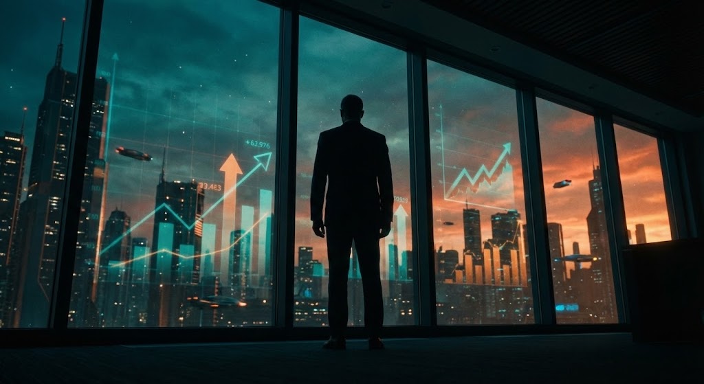 (Generative AI Cinematic): Visionary Outlook – Targeting the C-Suite