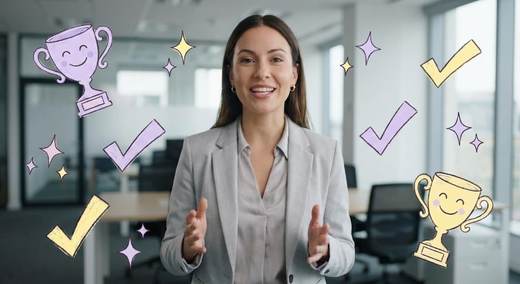 (2D Graphics Over Live Action): Human Connection + Annotated Enthusiasm