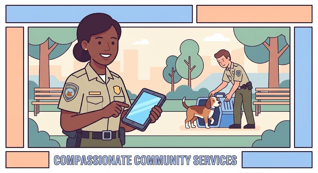 (2D Character Story): Park Scene - Community Trust