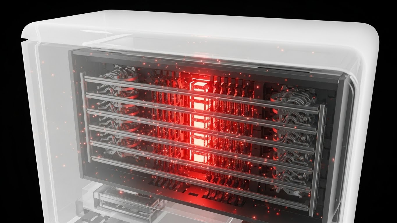 (X-Ray Tech): Glowing Core + The Engine of Efficiency