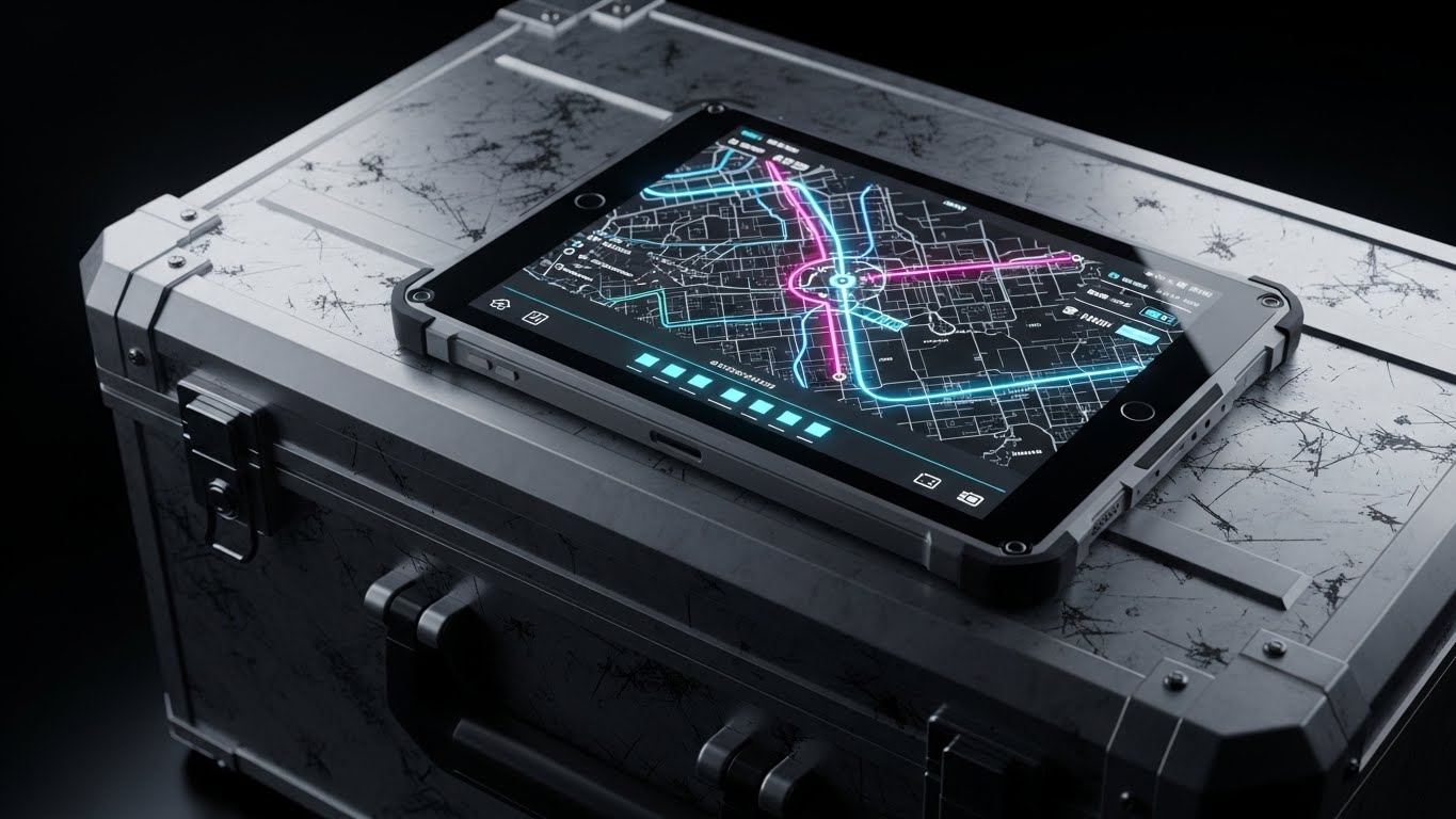 (Photorealistic 3D Renders): Rugged Context - Software Built for the Real World