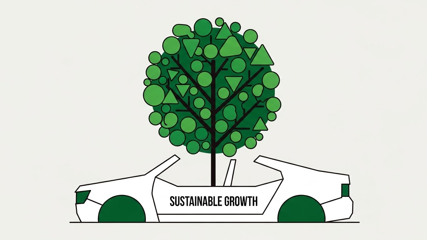 (Minimalist Flat Vector): The ESG Imperative