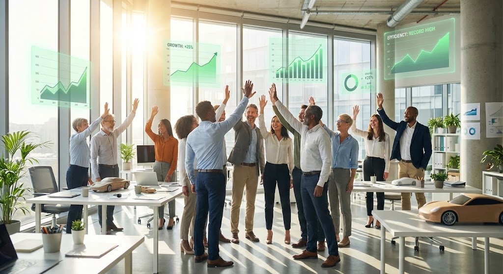 (Lifestyle Stock Overlay): The Culture of Success