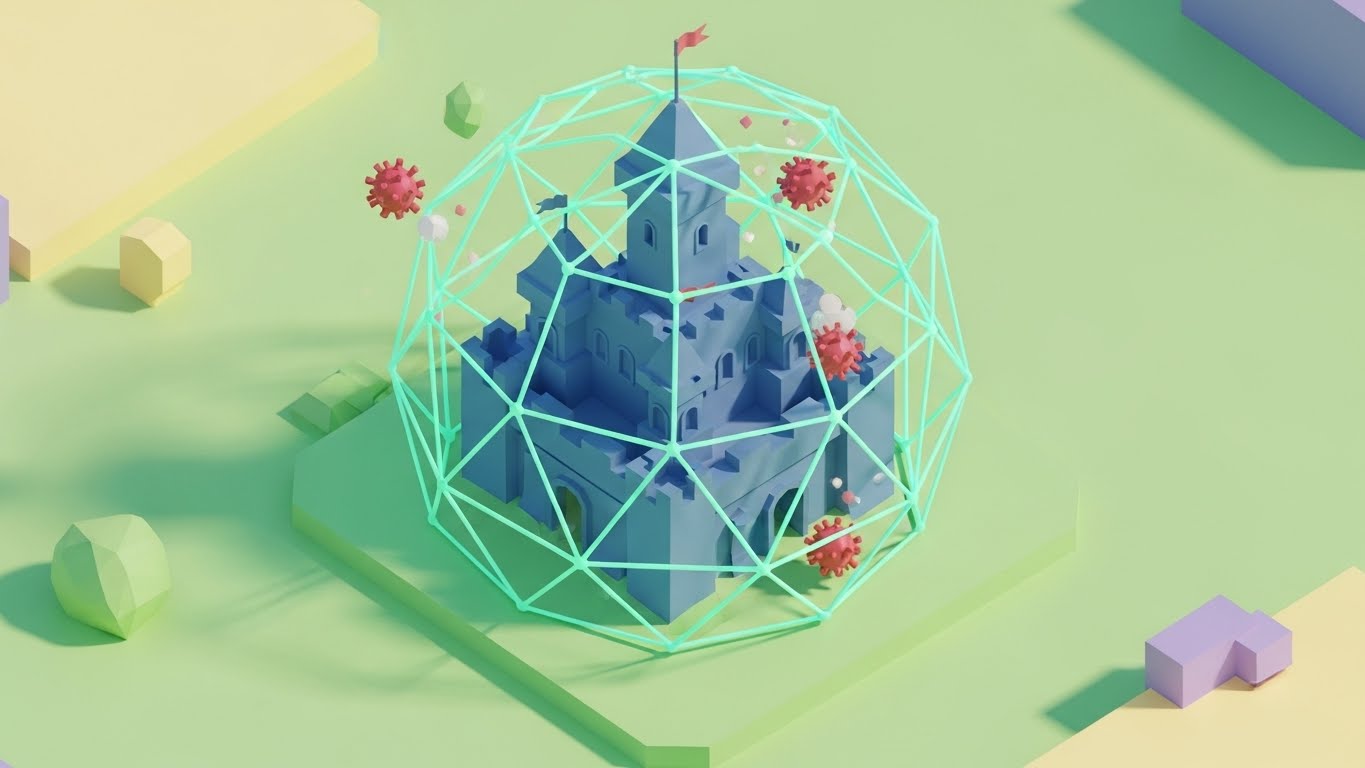 (Low-Poly 3D Modeling): The Protected Ecosystem