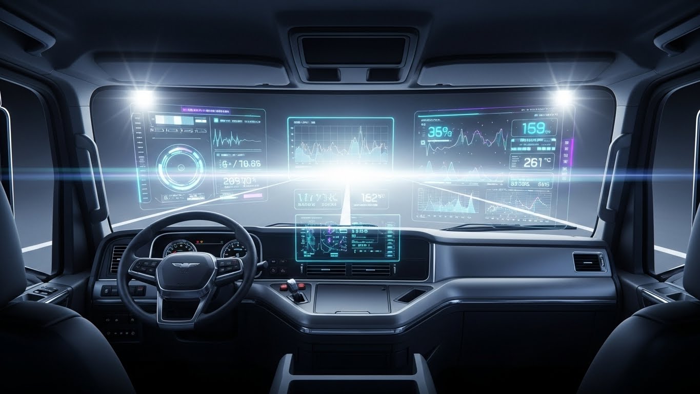 (Holographic UI): Future Vision & Driver Empowerment