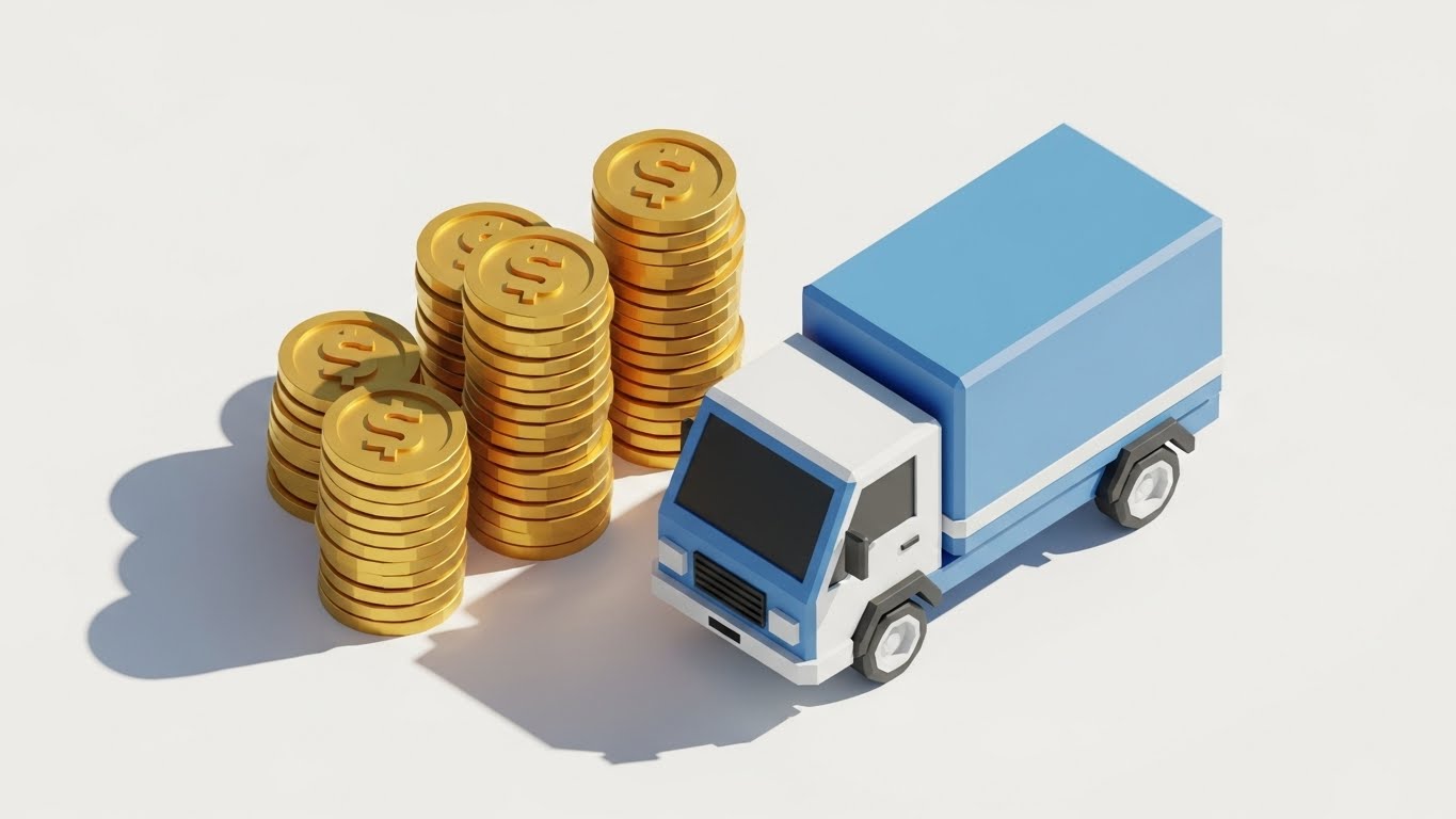 (Low-Poly 3D): Tangible Savings & ROI Visualization