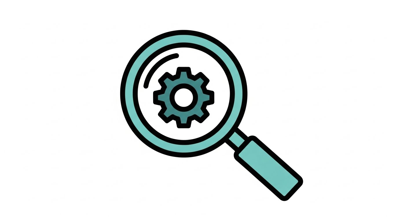 (Minimalist Vector): Iconographic Clarity + Instant Troubleshooting