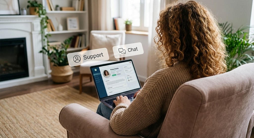 (Lifestyle Stock + UI): Integrated Support Bubbles - Contextual Assistance