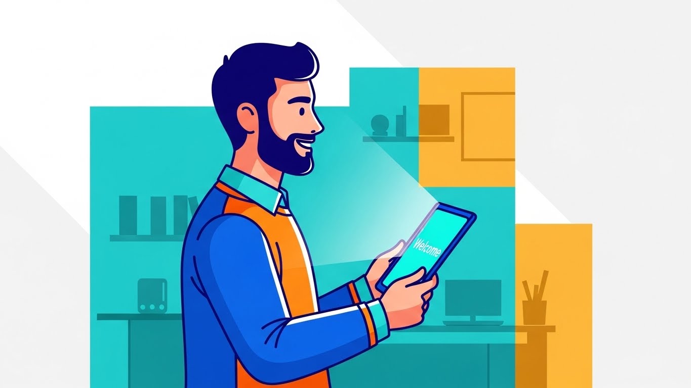 (2D Character-Driven): Friendly Digital Guide - Frictionless Self-Serve Confidence