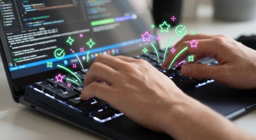 (2D Graphics Over Live Action): Augmented Reality + Visualizing instant gratification.