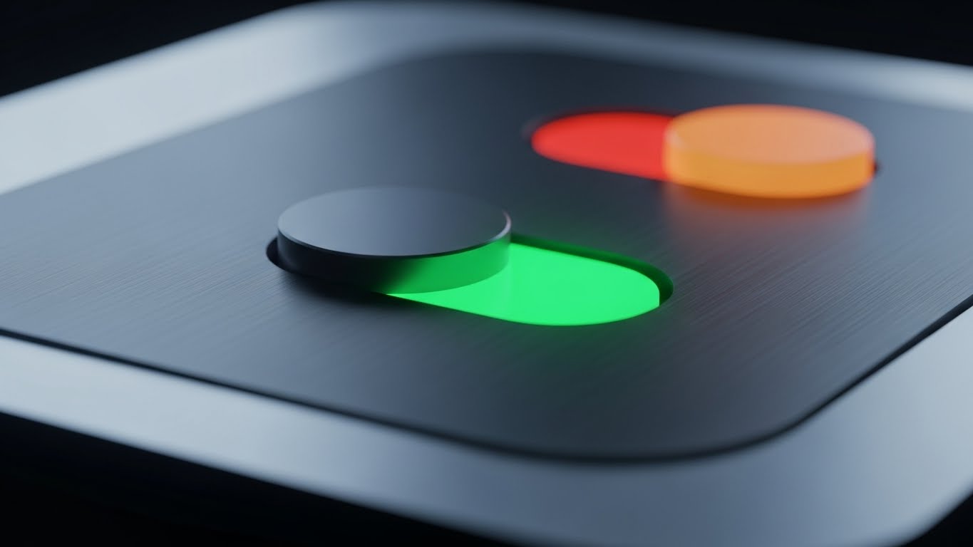 (Macro UI Micro-Interactions): Glowing Toggle + Encouraging Feature Discovery