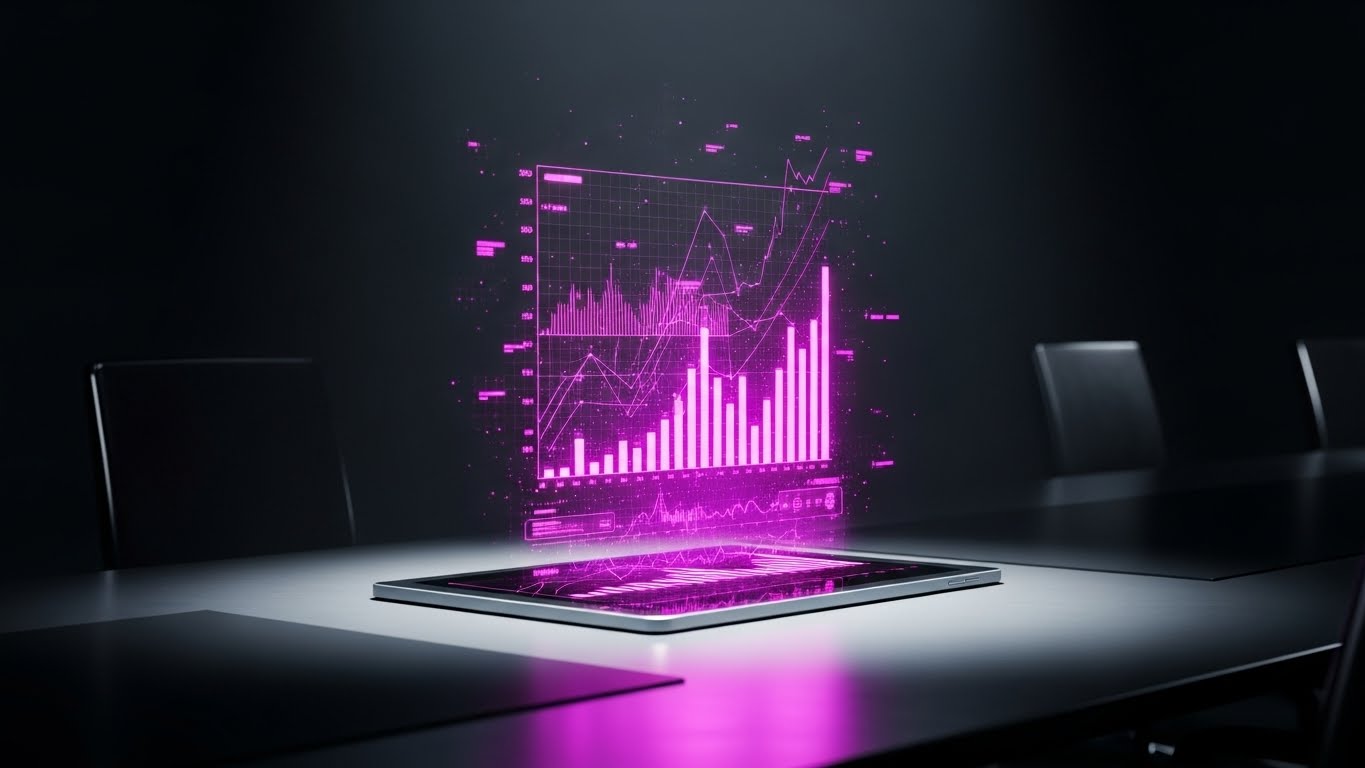 (Holographic UI over 3D Render): Volumetric Data + Visualizing Instant ROI