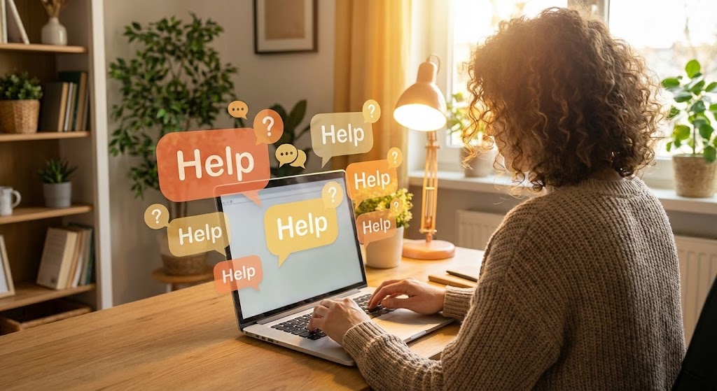 (Lifestyle Stock + UI): Accessible Help + Remote Enablement