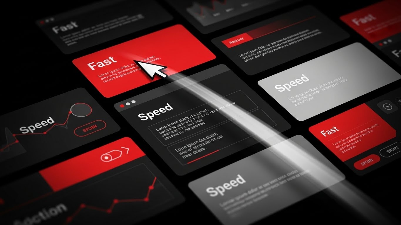 (Rapid UI Montage): Kinetic Motion + Accelerating Time-to-Value