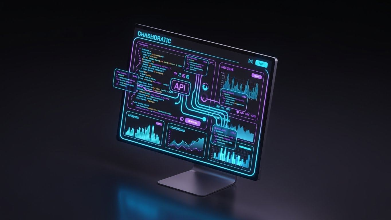 (Dark Mode UI Showcase): Connected API - Developer-Ready Integration