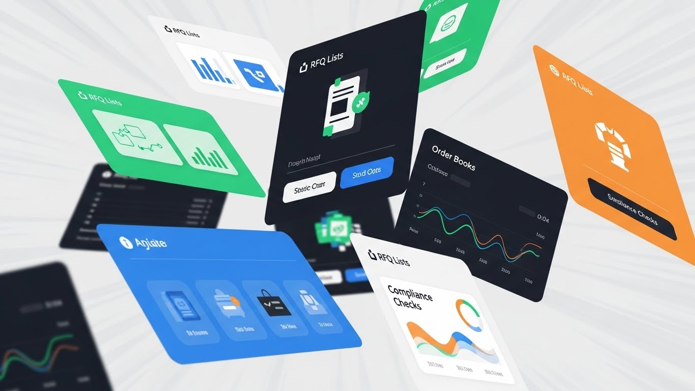 (Rapid UI Feature Montage): Flying Cards - Comprehensive Capability