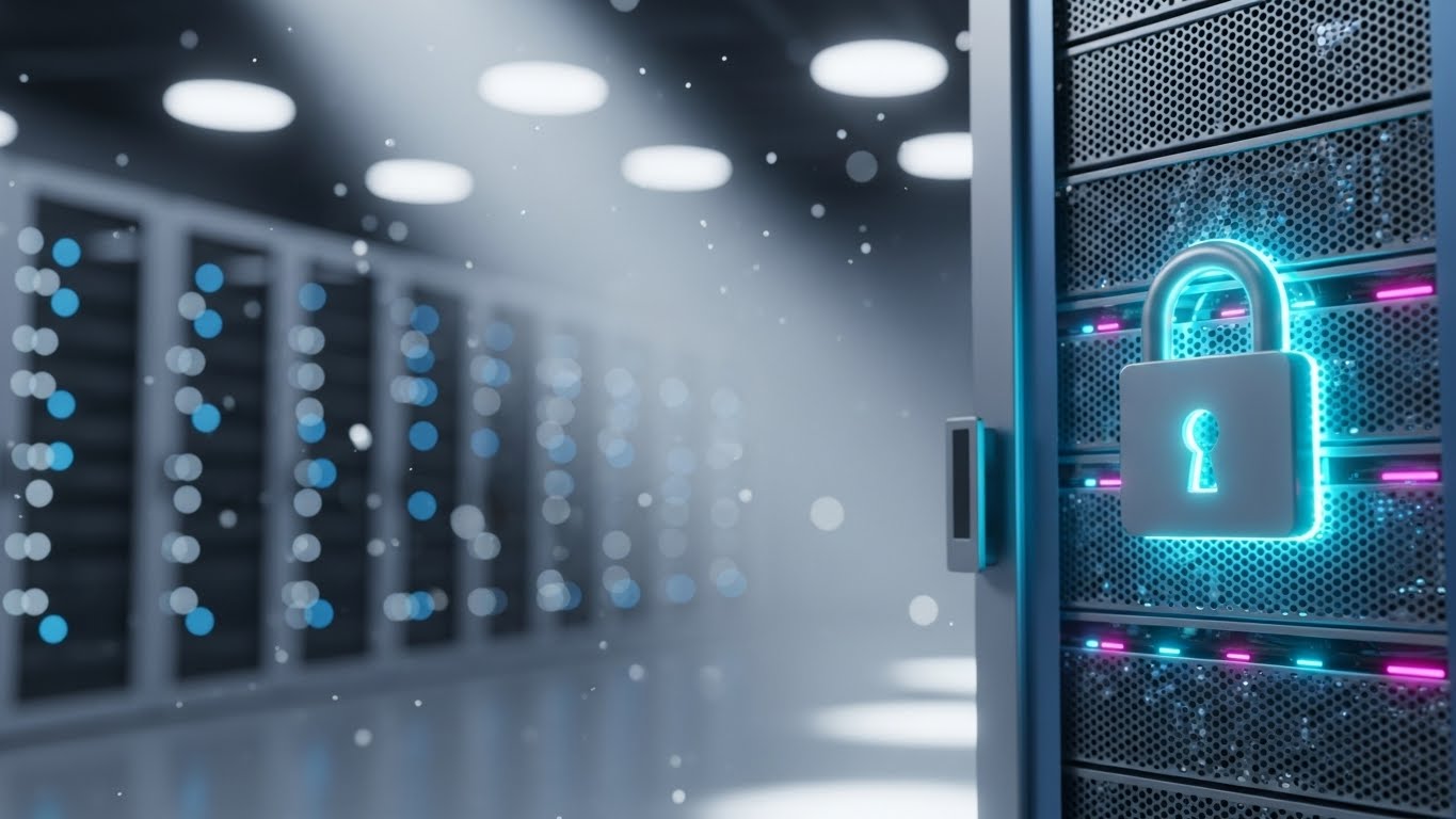 (Photorealistic 3D Renders): Hardware Fortress + Enterprise Trust