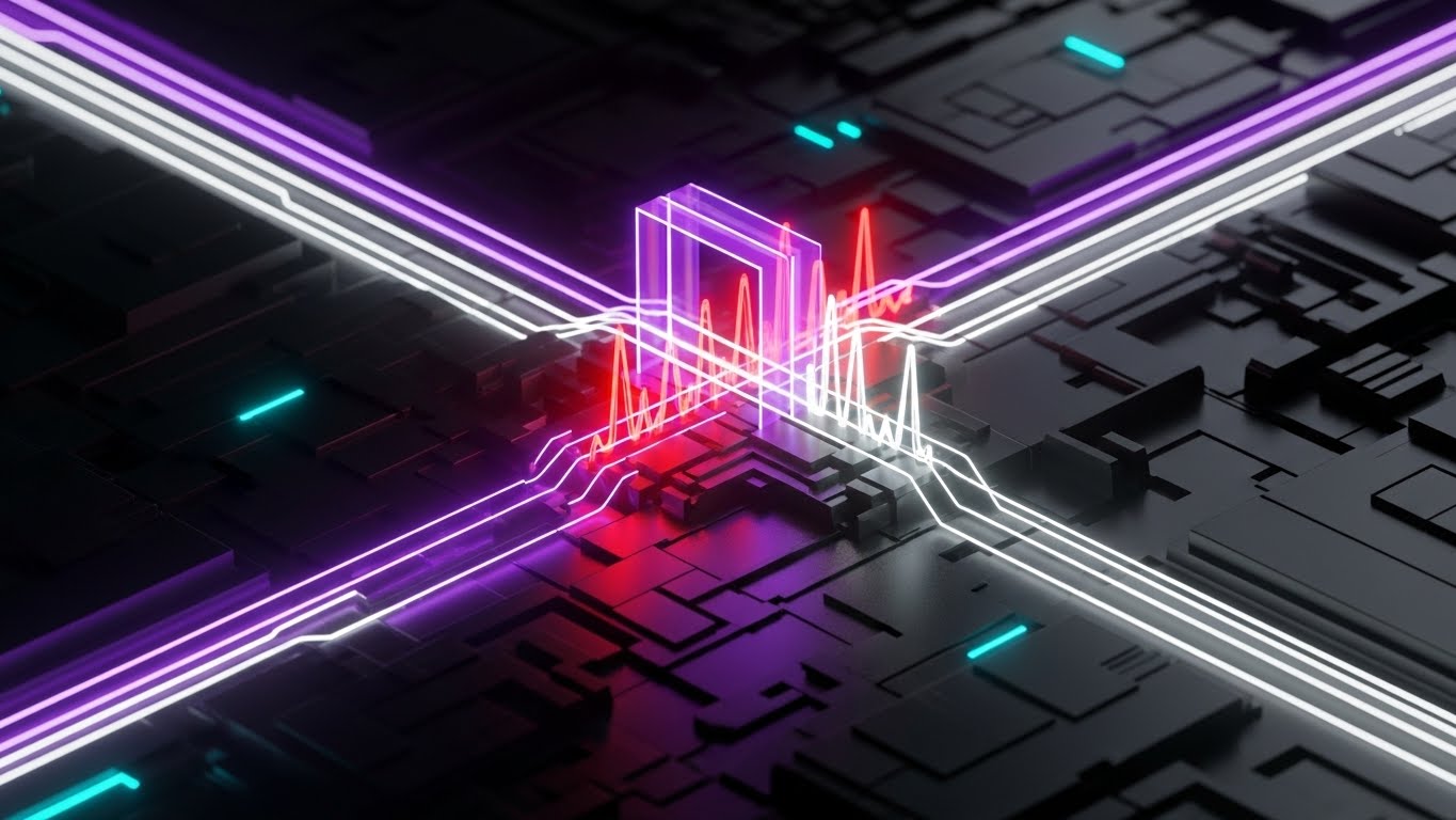 (Futuristic Neon/Dark Mode): Cyberpunk Filter + Advanced Threat Blocking