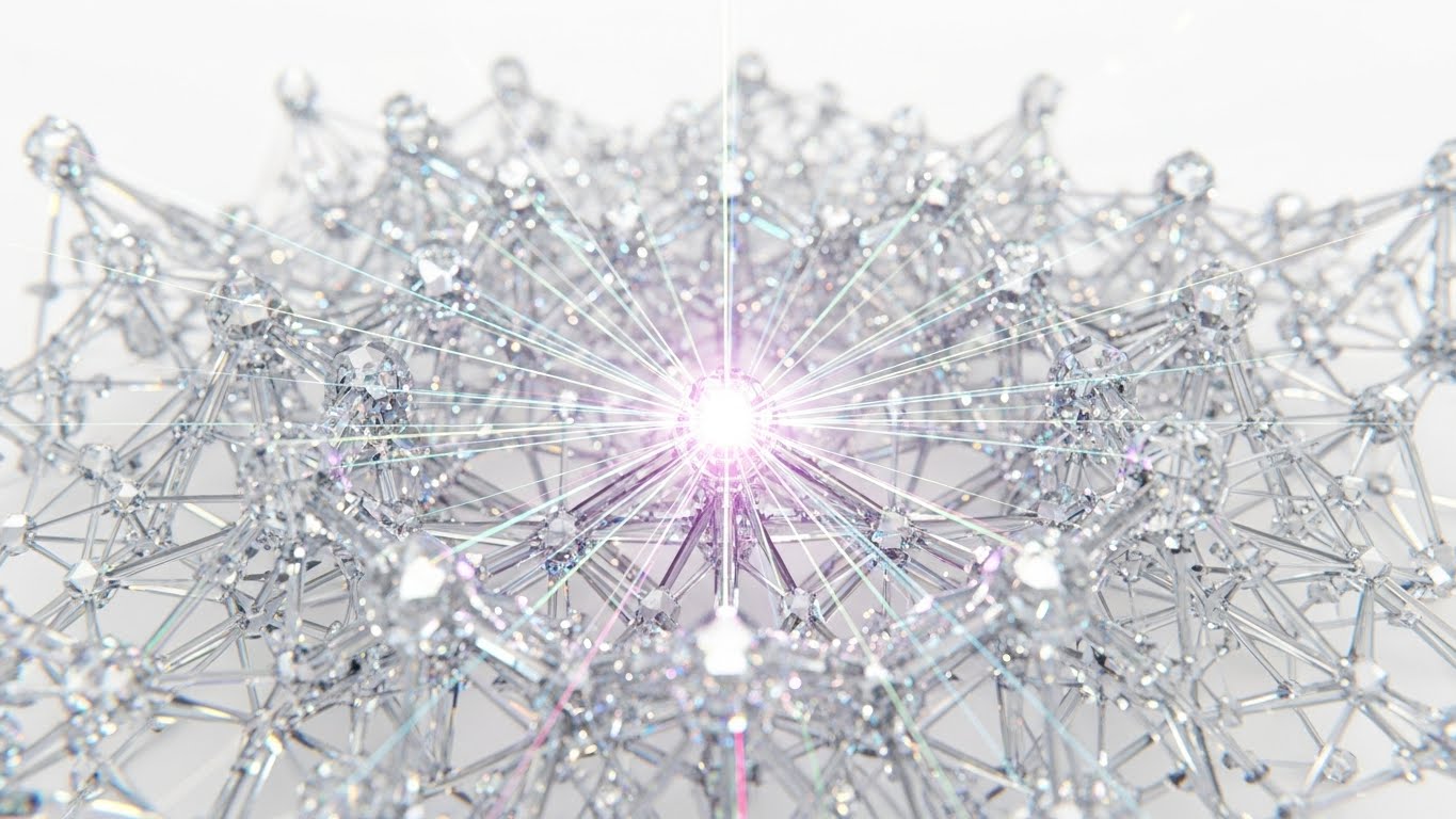 (Futuristic Neon/Dark Mode): Crystalline Network Focus + ABM Awareness