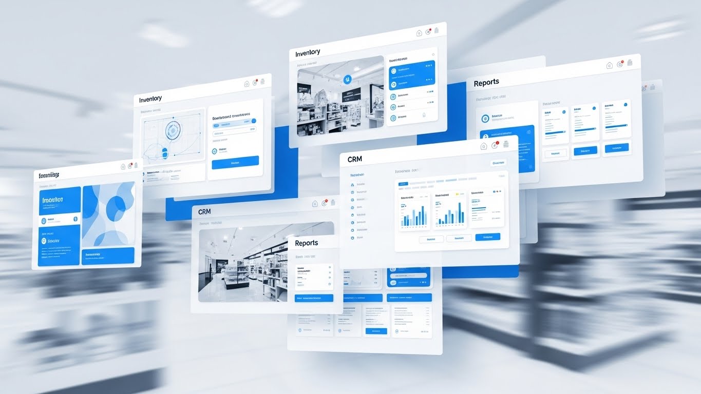 (Rapid UI Feature Montage): Breadth of Capability + Instant Access