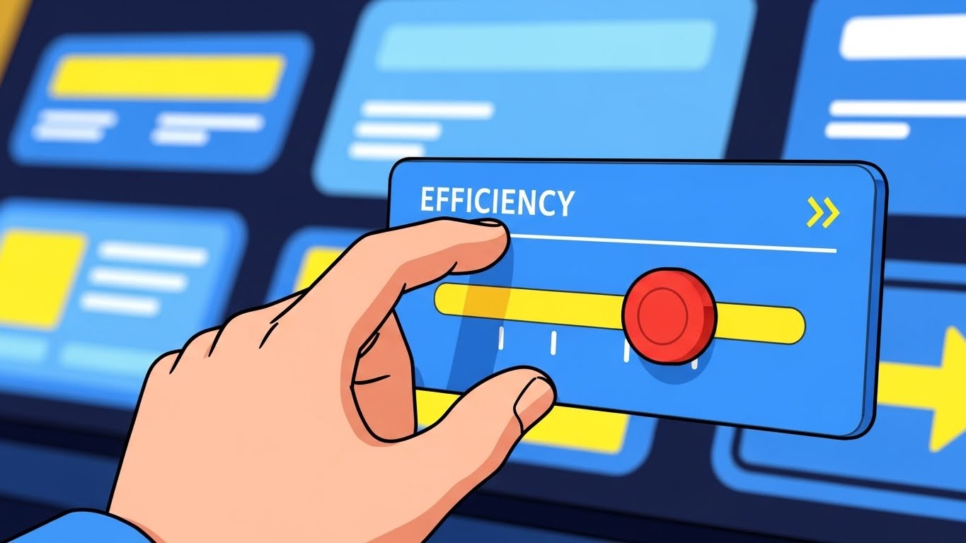 (2D Animation & UI Composition): Active Optimization + Visualizing Control