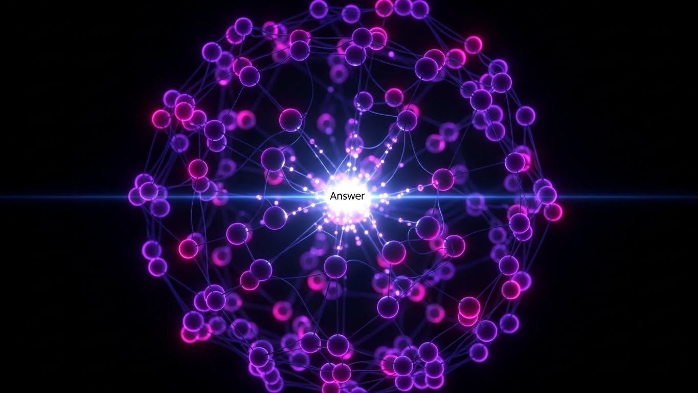 (Abstract 3D AI Visualization): Neural Support + Automating Problem Resolution