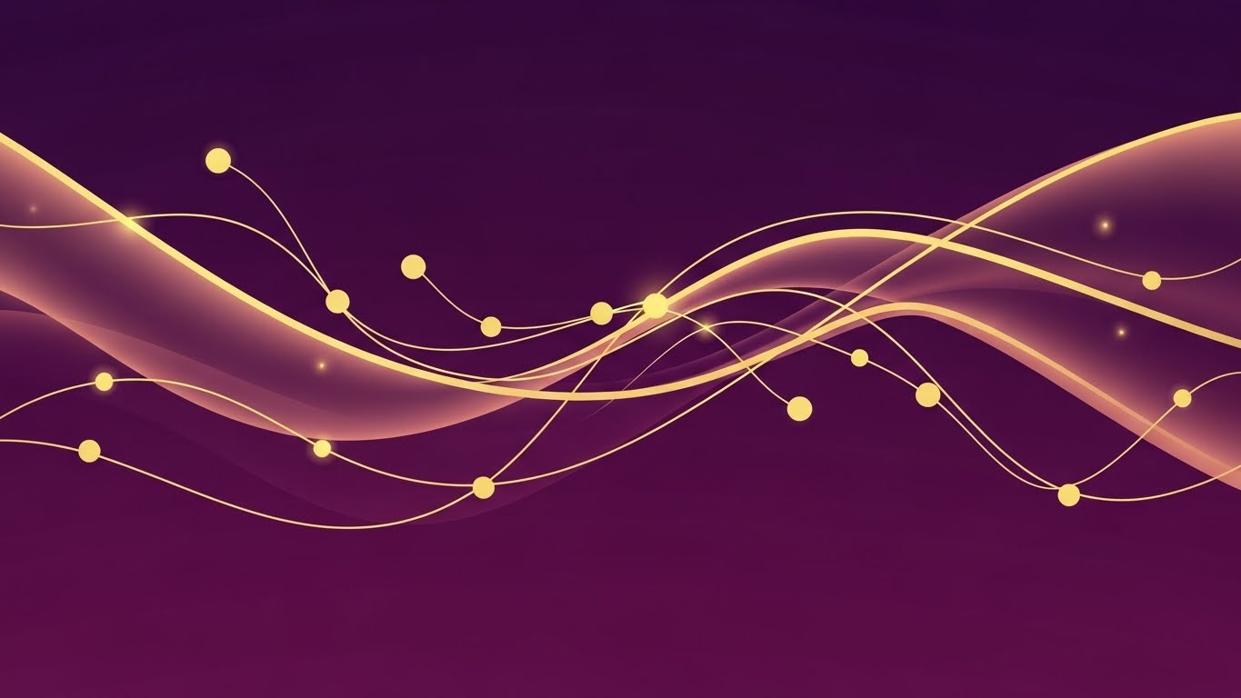 (Abstract 2D Motion Graphics): Fluid Connectivity + Unifying Care Networks