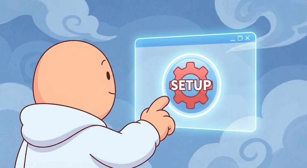 (2D Animation & UI Composition): Guided Setup — Simplifies implementation anxiety