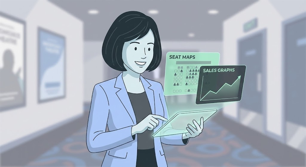 (2D Animation): Holographic UI + User-Friendly Operations