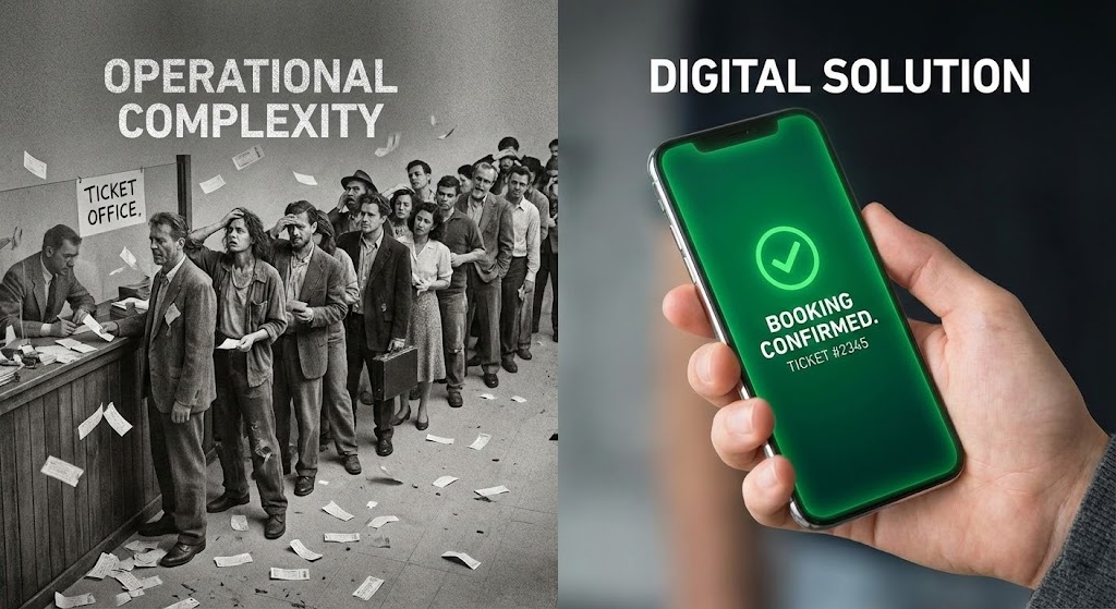 (Split Screen): Binary Contrast + Proving Operational Relief