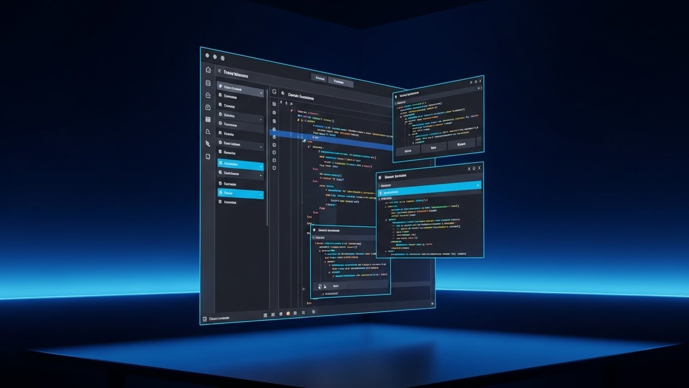 (Dark Mode UI Showcase): Dark Mode Aesthetic + Engaging Power Users