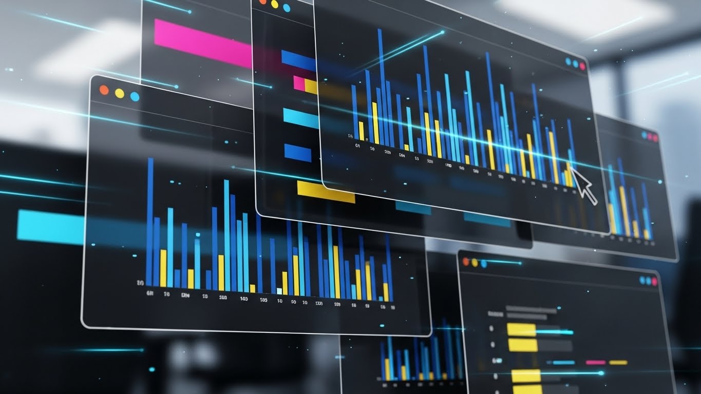 (Rapid UI Feature Montage): Glass Interface + Accelerating Collaborative Workflows