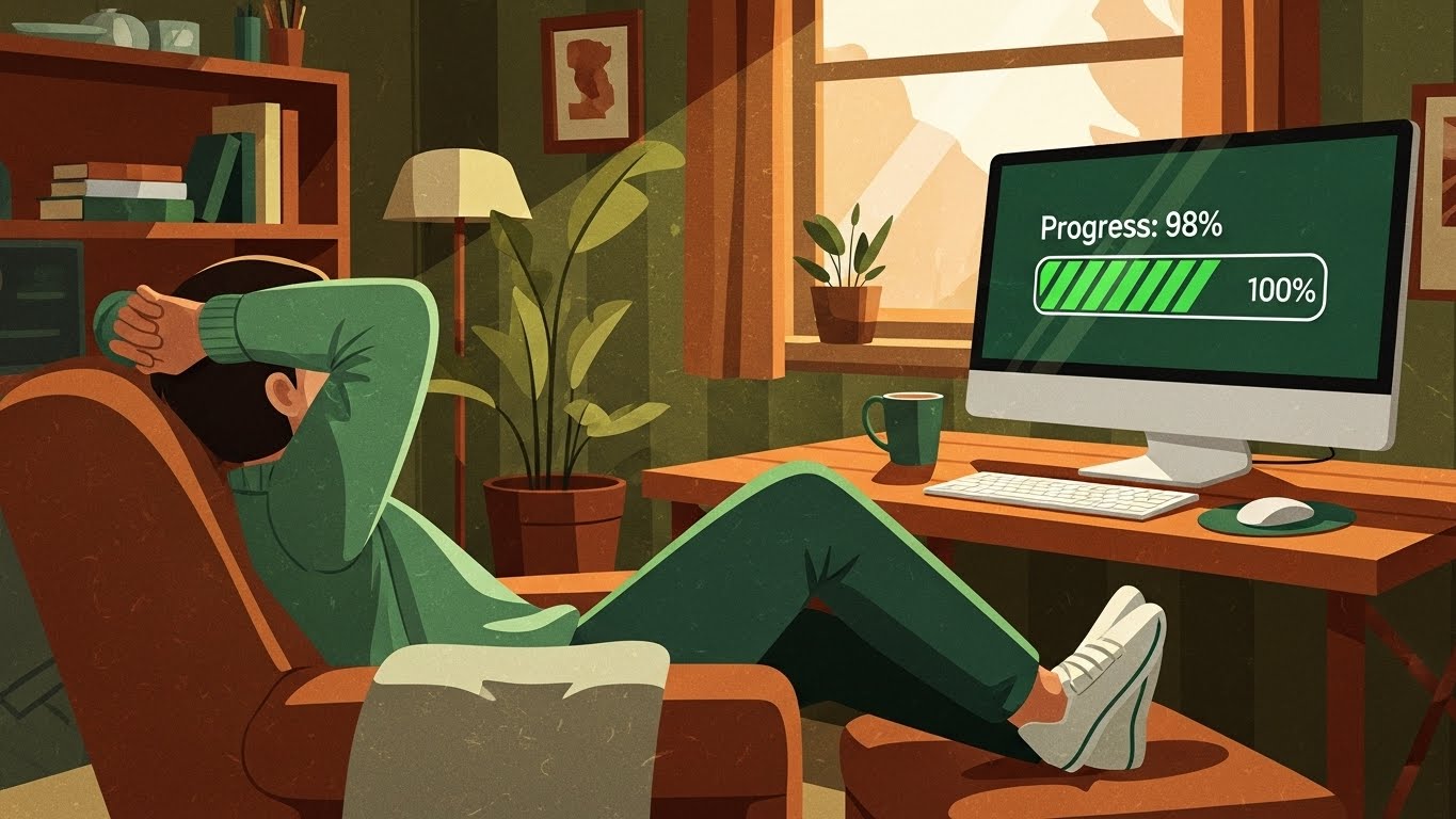 (2D Character-Driven Story): Narrative Illustration + Automating Success Milestones