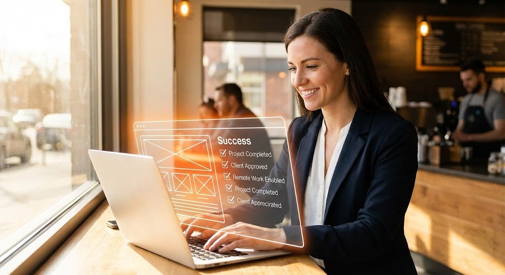 (Lifestyle Overlay): Remote Freedom