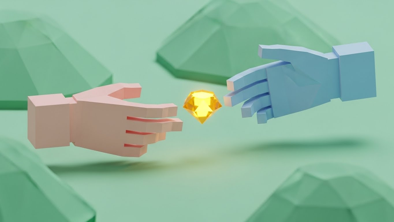(Low-Poly Hands): Value Exchange