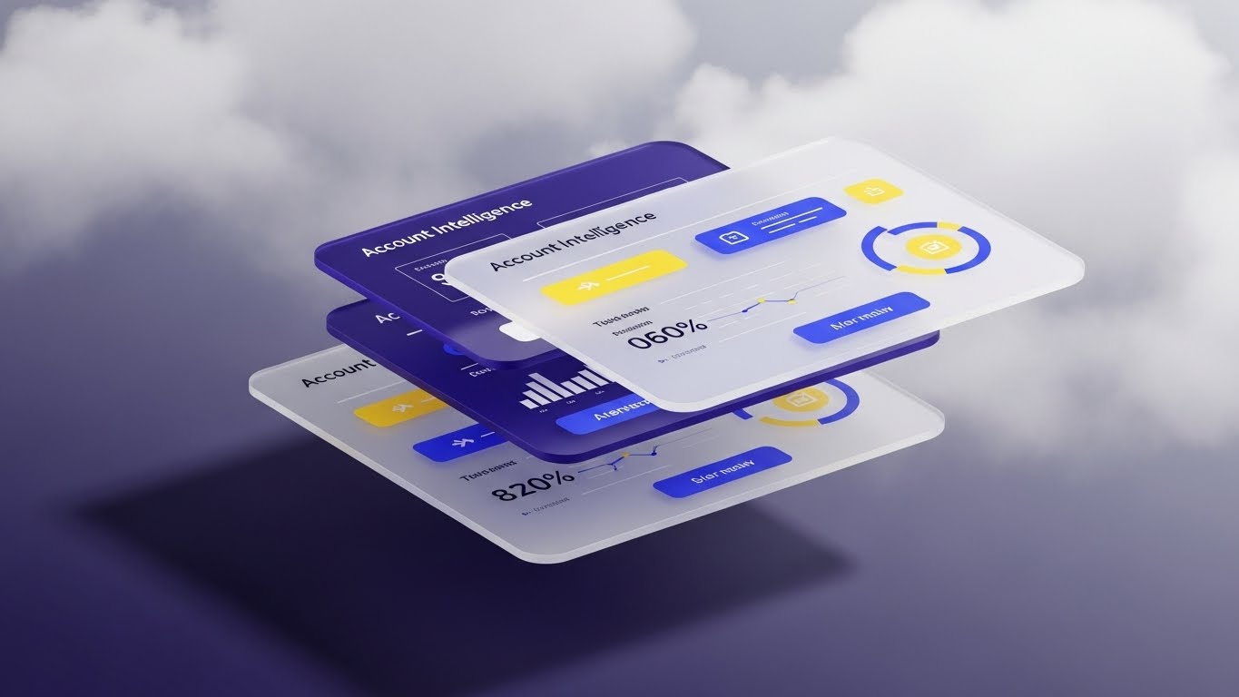 (3D Parallax UI): Layered Intelligence revealing Portfolio Depth