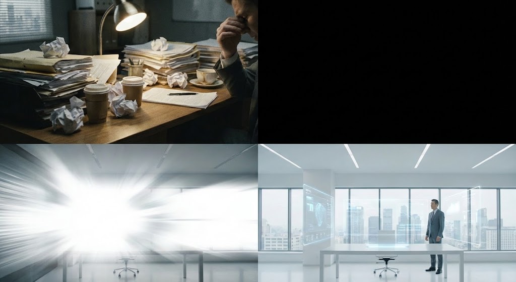 (Gen AI Cinematic): Office Transformation accelerating Modernization