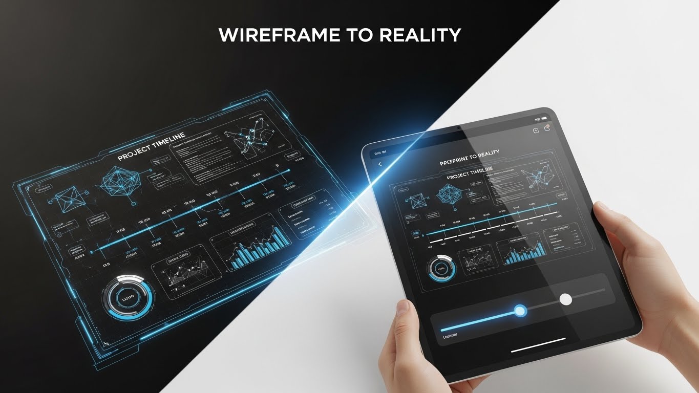 (Wireframe Transition): Blueprint Execution for project certainty